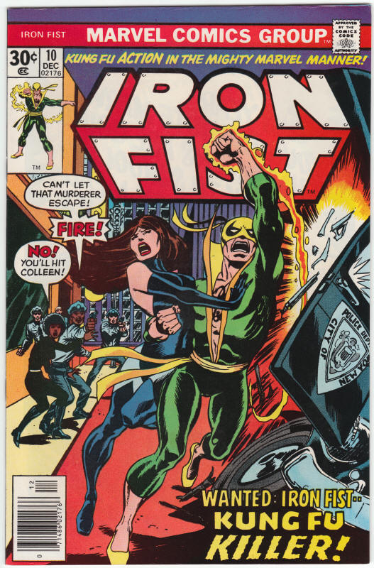 Iron Fist #10 front cover