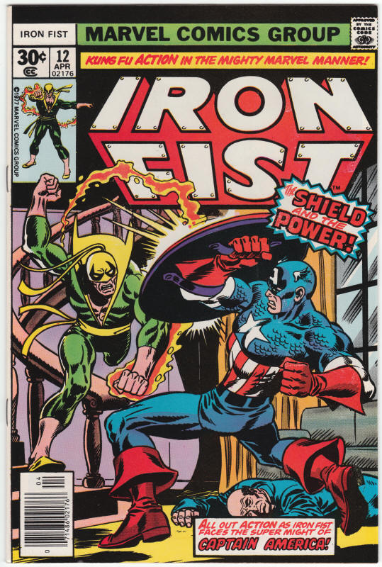 Iron Fist #12 front cover