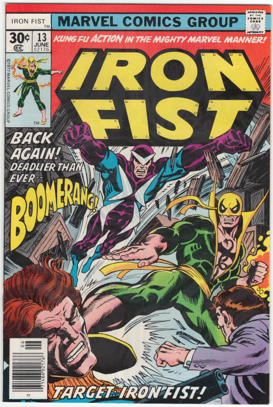 Iron Fist #13 front cover