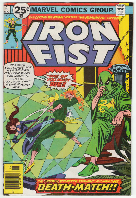 Iron Fist #6 front cover