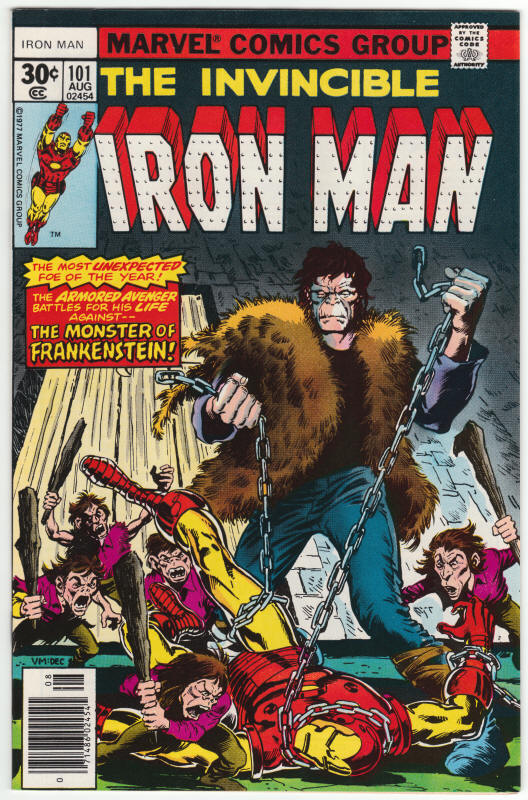 Iron Man #101 front cover