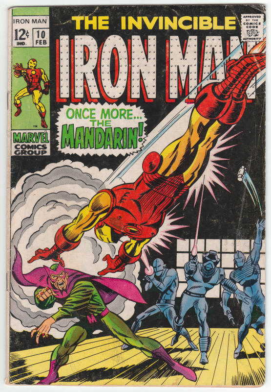 Iron Man #10 front cover