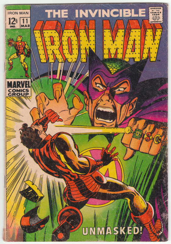 Iron Man #11 front cover