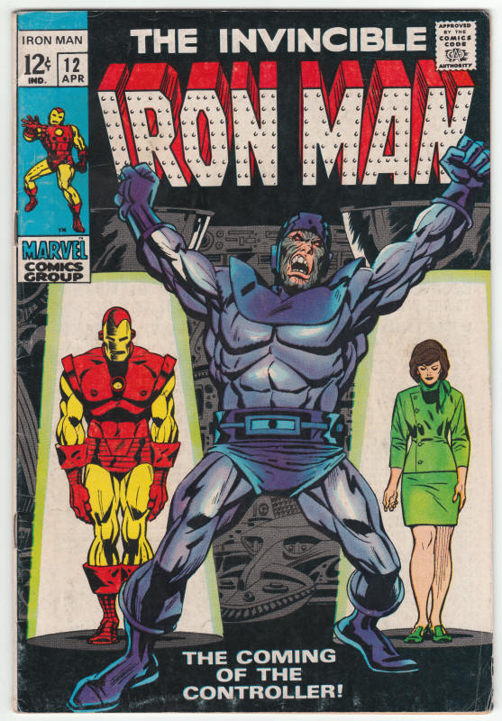Iron Man #12 front cover