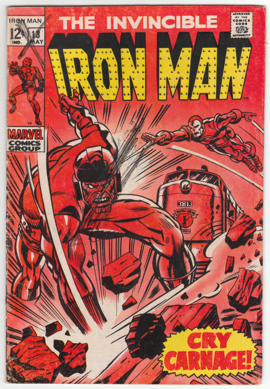 Iron Man #13 front cover