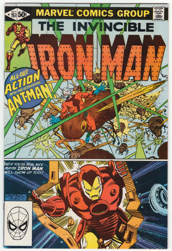 Iron Man #151 front cover