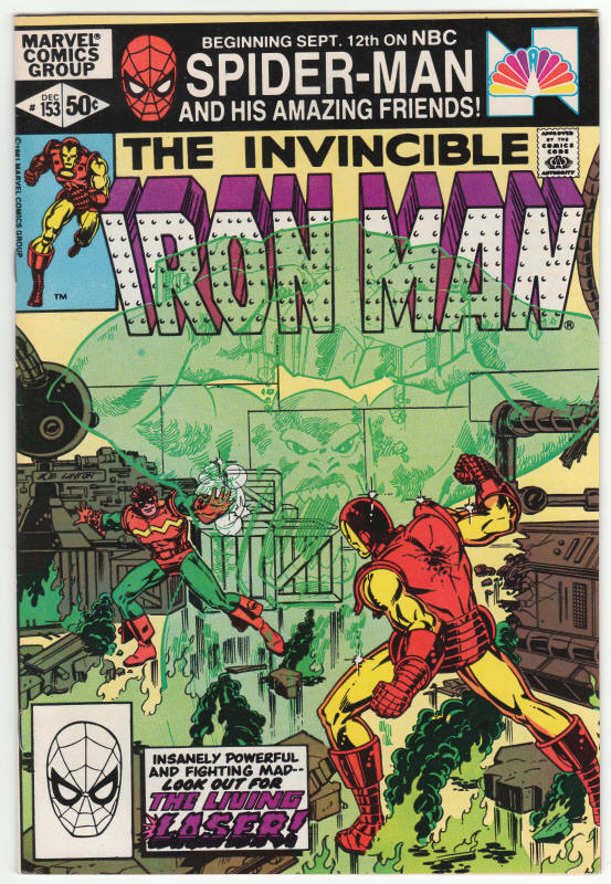 Iron Man #153 front cover