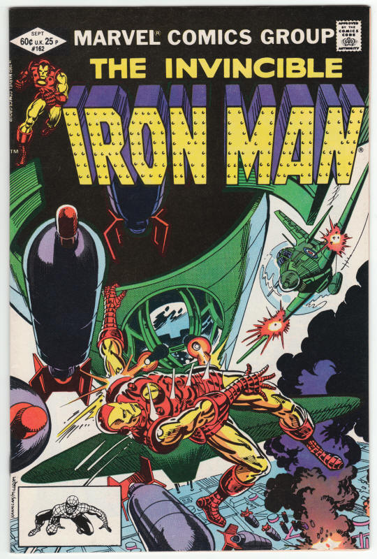 Iron Man #162 front cover