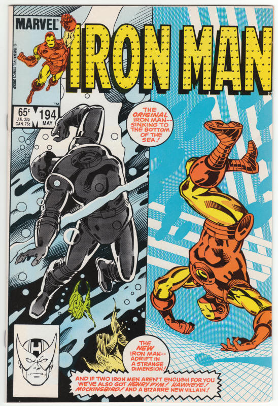 Iron Man #194 front cover