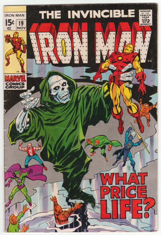 Iron Man #19 front cover