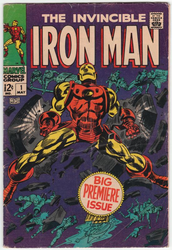 Iron Man 1 front cover