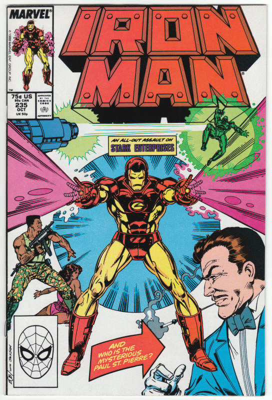 Iron Man #235 front cover