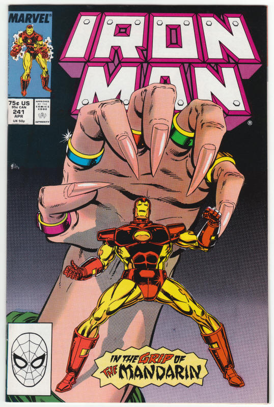 Iron Man #241 front cover