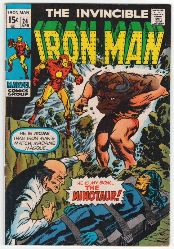 Iron Man #24 front cover