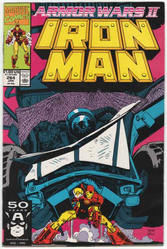 Iron Man #264 front cover