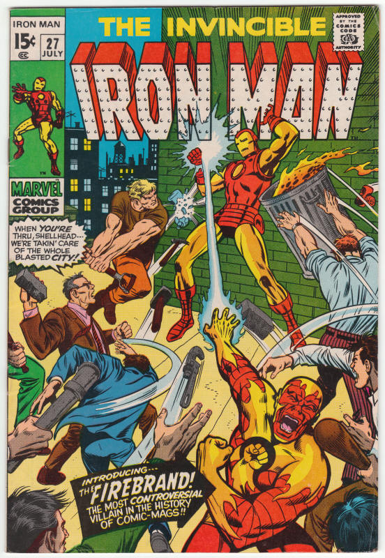 Iron Man #27 front cover