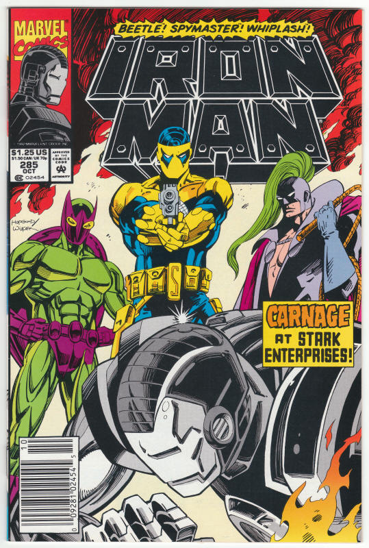 Iron Man #285 front cover