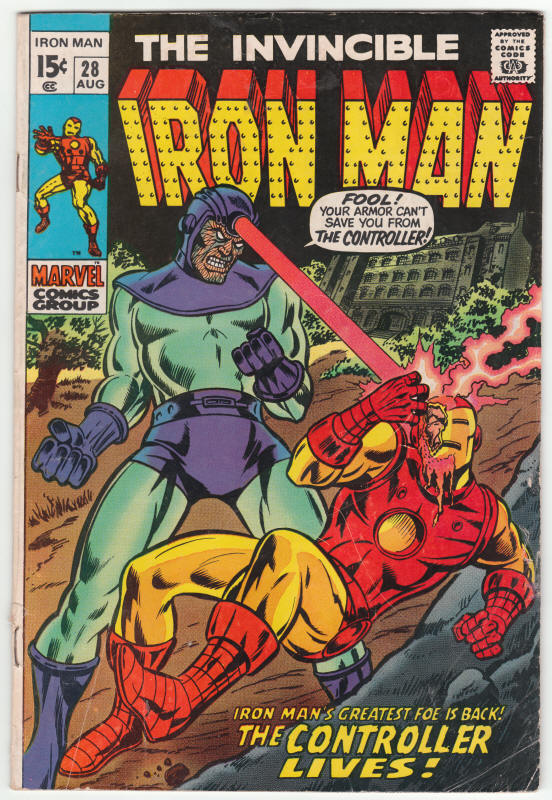 Iron Man #28 front cover