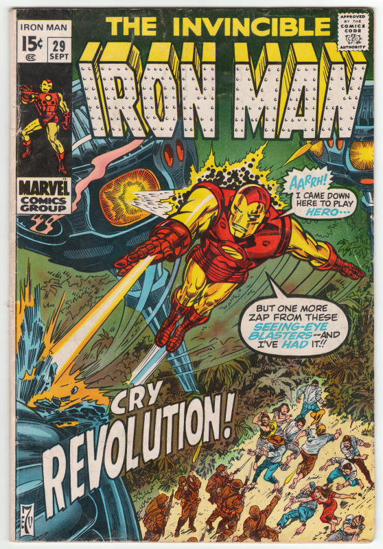 Iron Man #29 front cover
