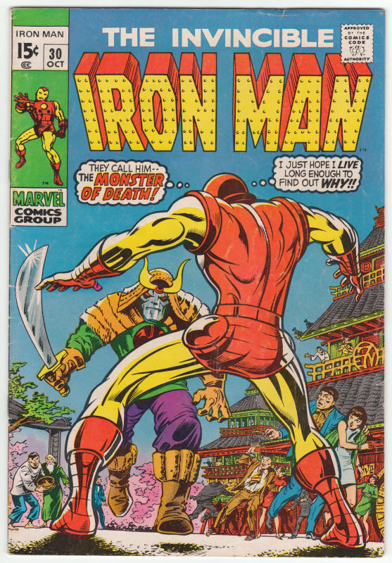 Iron Man #30 front cover