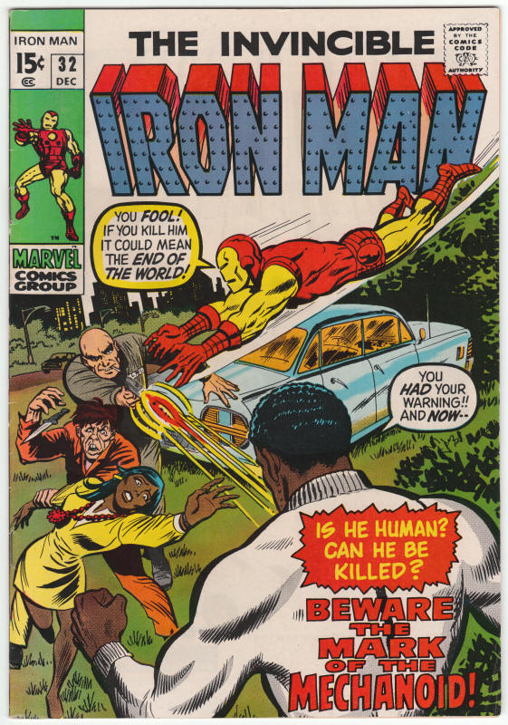 Iron Man #32 front cover