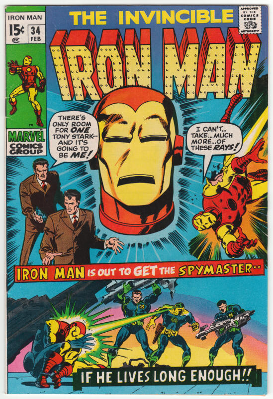 Iron Man #34 front cover