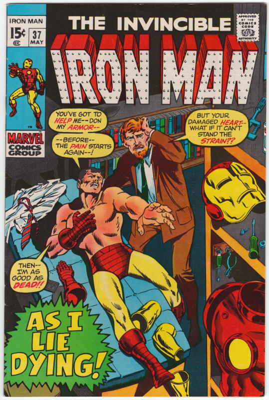 Iron Man #37 front cover