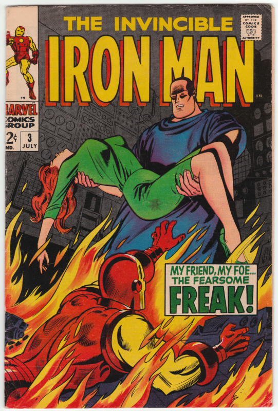 Iron Man #3 front cover