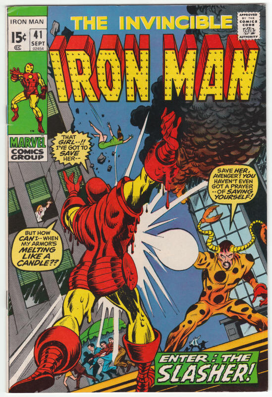 Iron Man #41 front cover