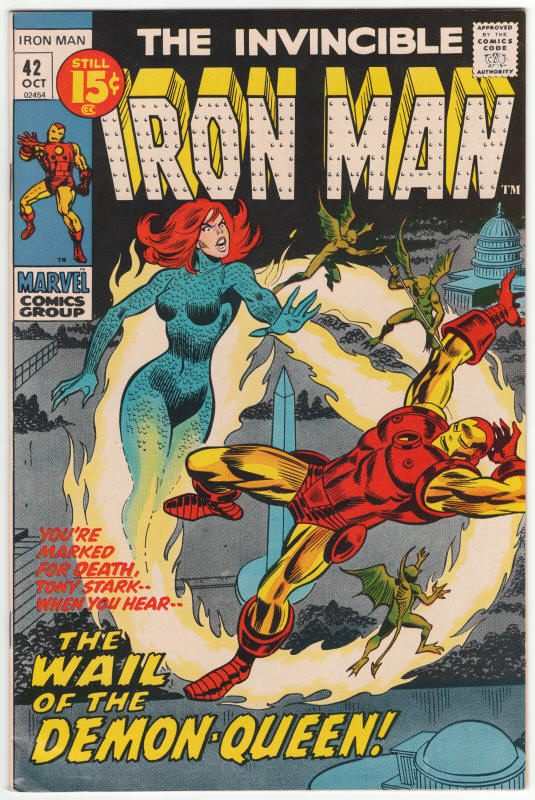 Iron Man #42 front cover