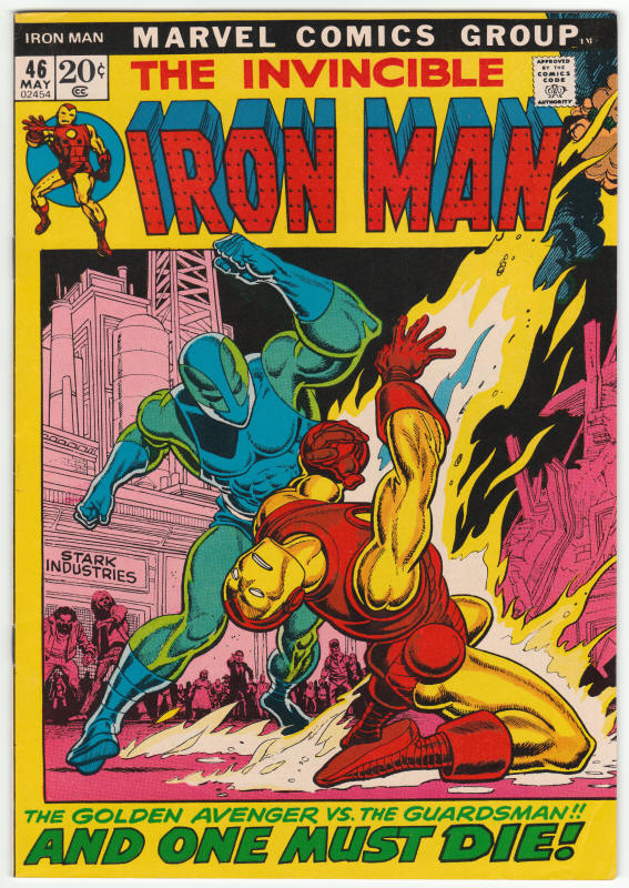 Iron Man #46 front cover
