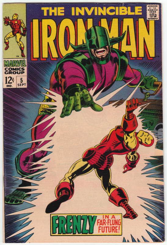 Iron Man #5 front cover