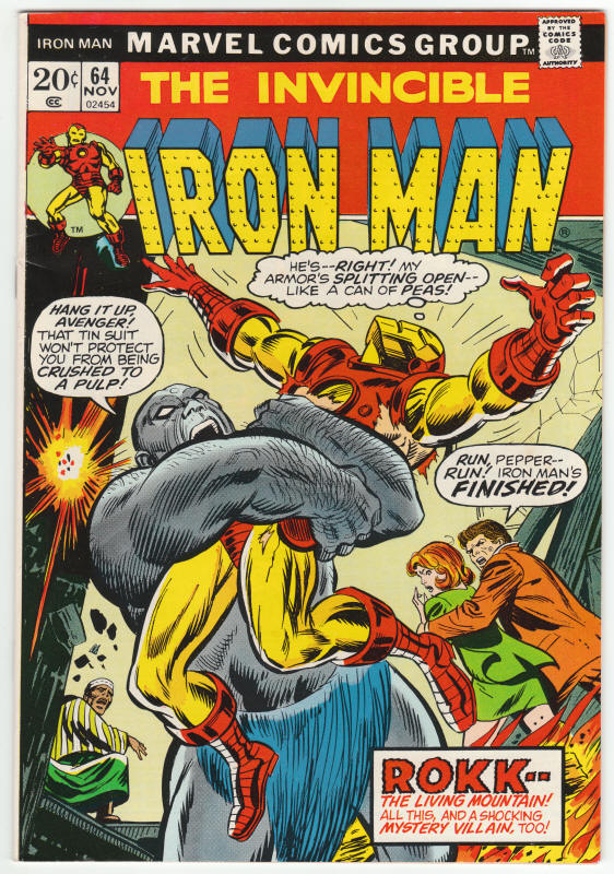 Iron Man #64 front cover