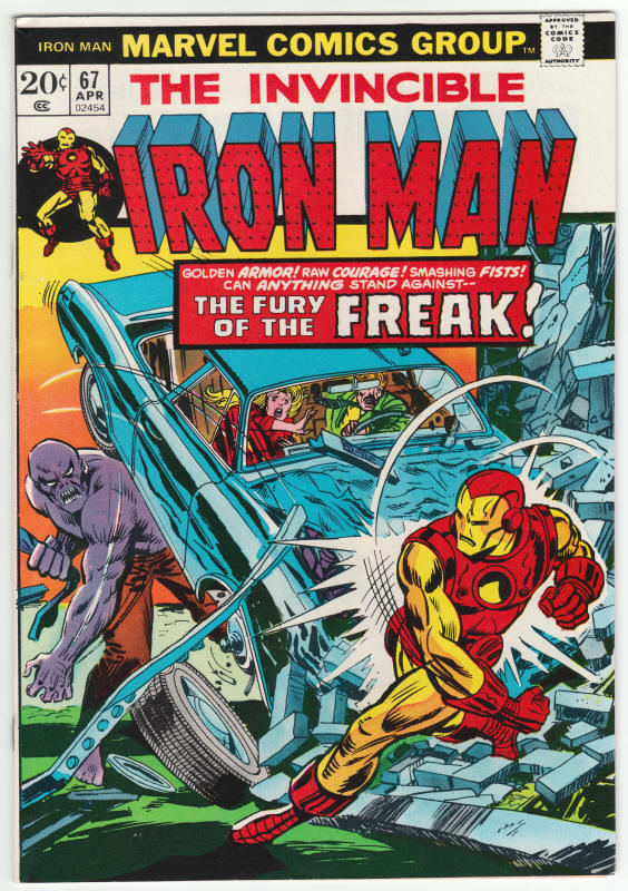 Iron Man #67 front cover