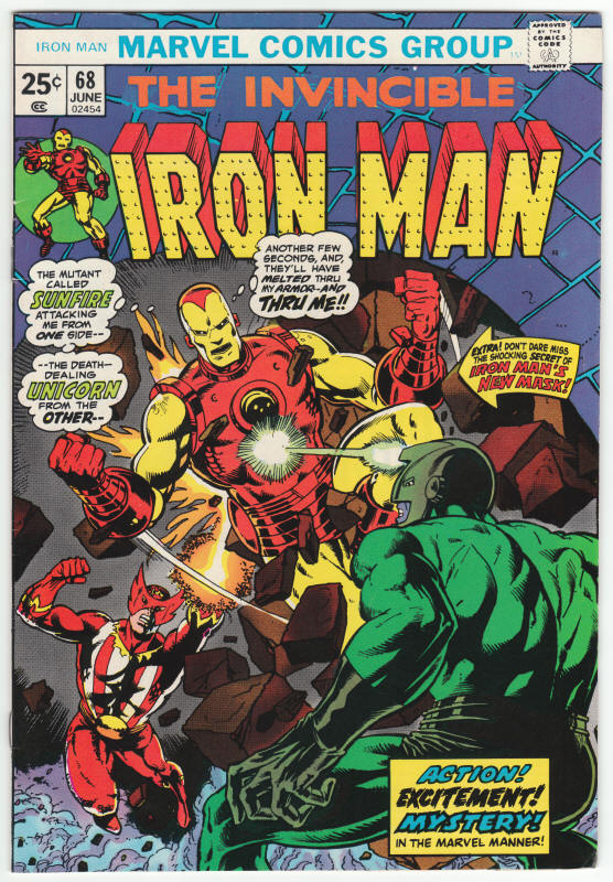 Iron Man #68 front cover