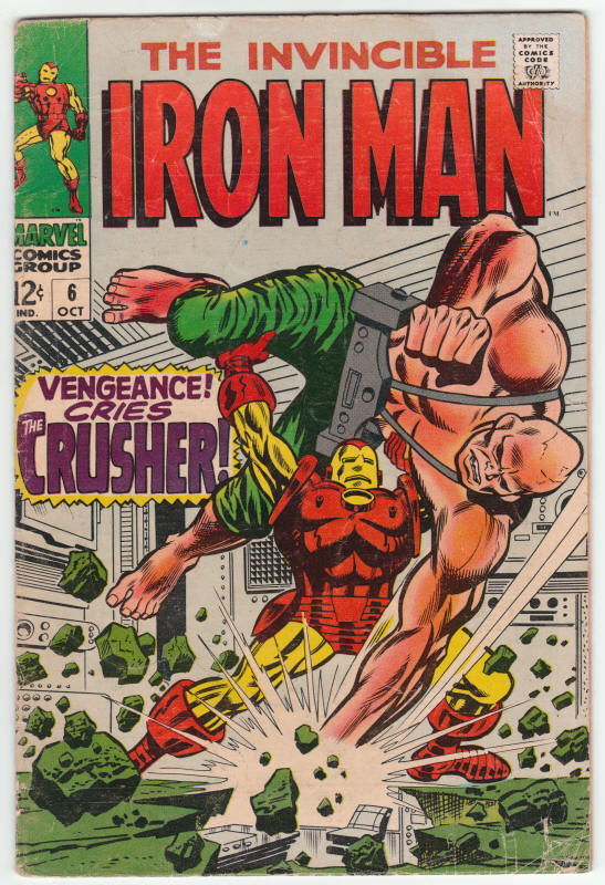 Iron Man #6 front cover
