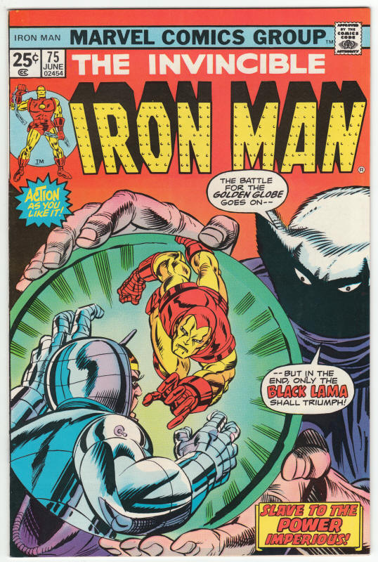 Iron Man #75 front cover