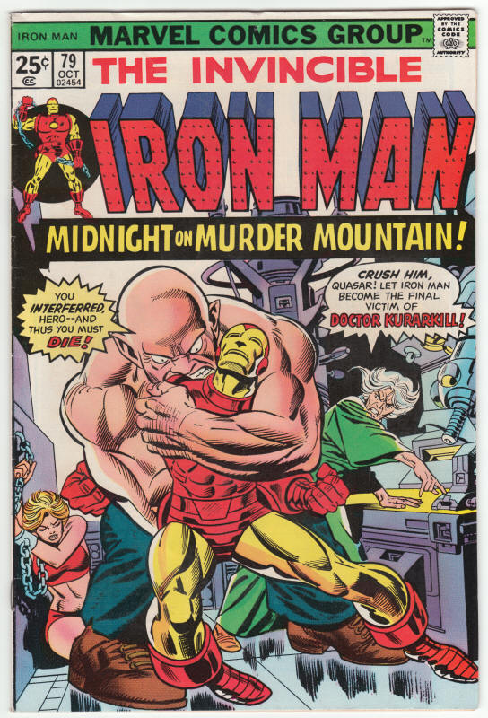 Iron Man #79 front cover