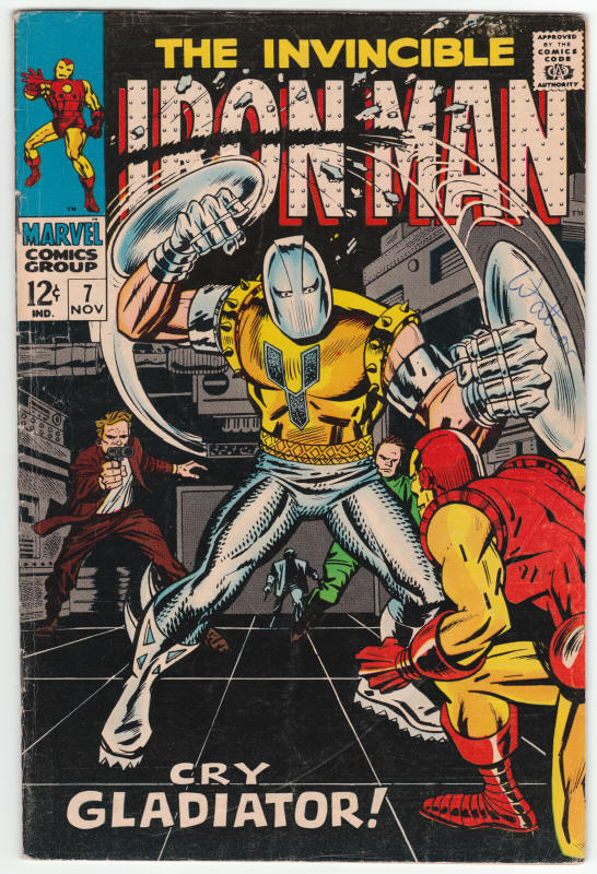 Iron Man #7 front cover