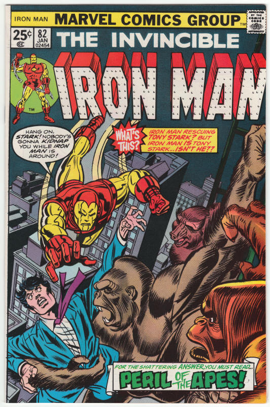 Iron Man #82 front cover