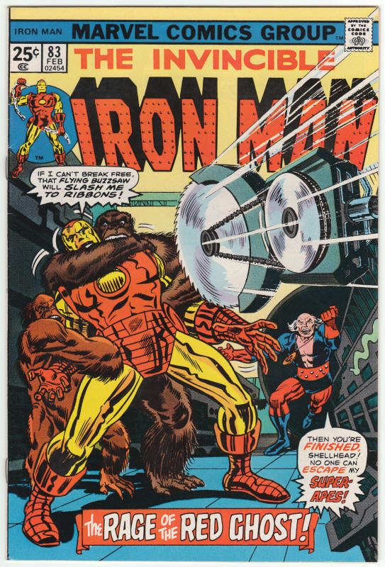 Iron Man #83 front cover