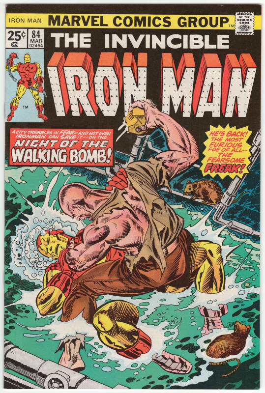 Iron Man #84 front cover