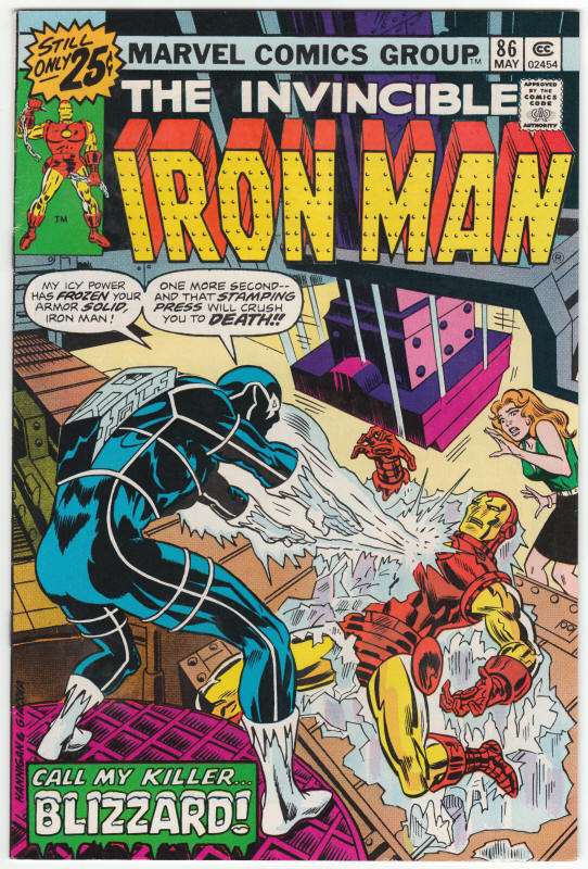 Iron Man #86 front cover