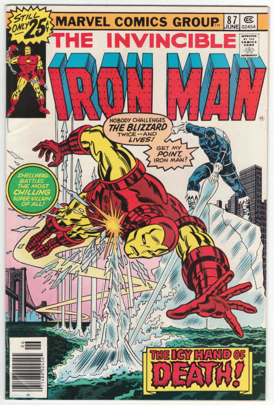 Iron Man #87 front cover