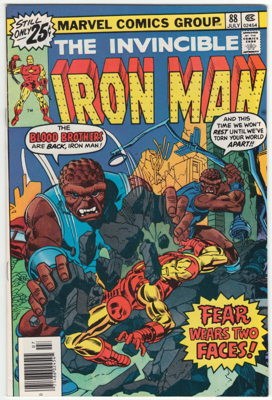 Iron Man #88 front cover