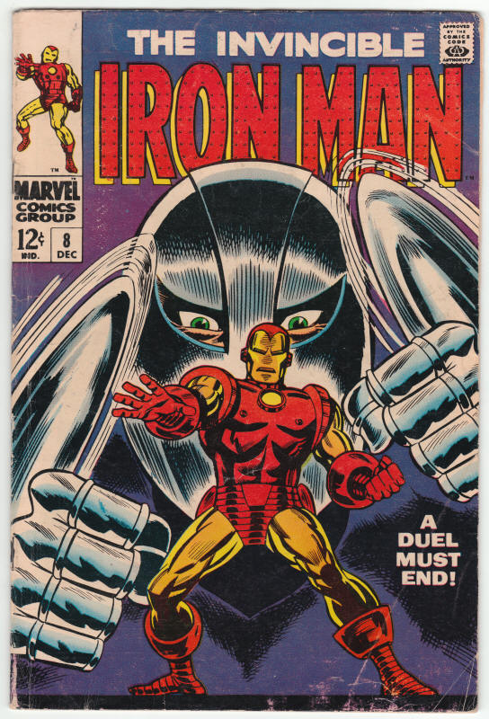 Iron Man #8 front cover