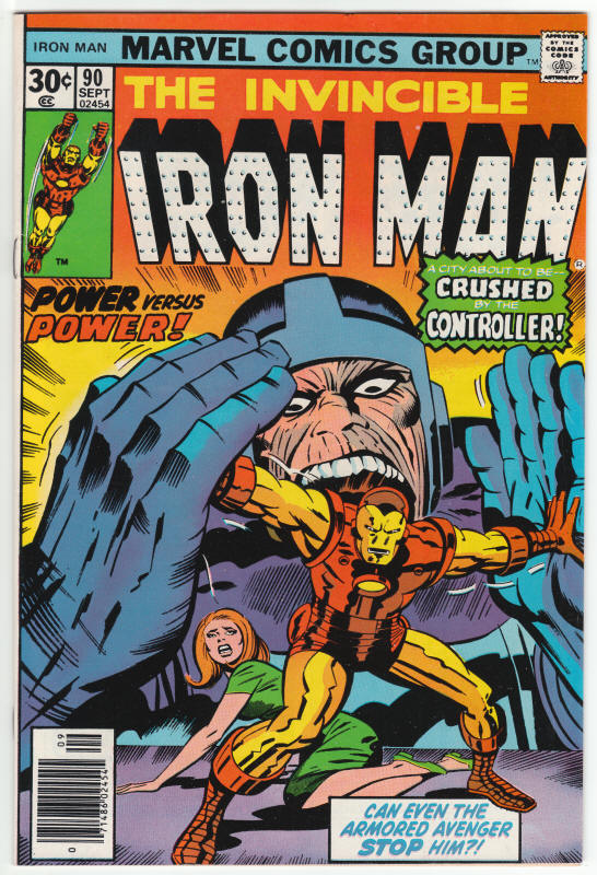 Iron Man #90 front cover