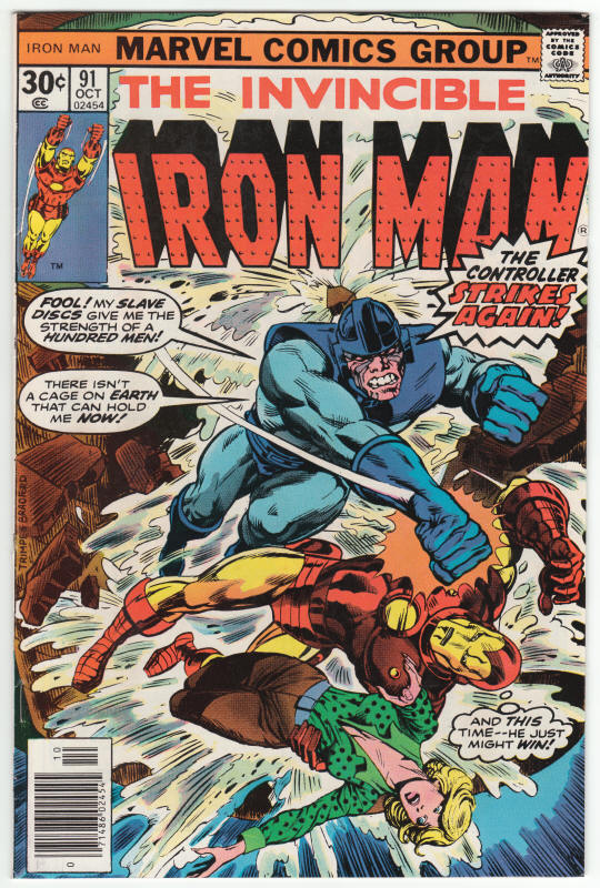 Iron Man #91 front cover