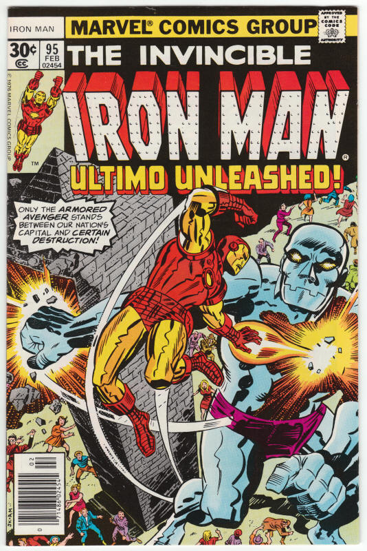 Iron Man #95 front cover