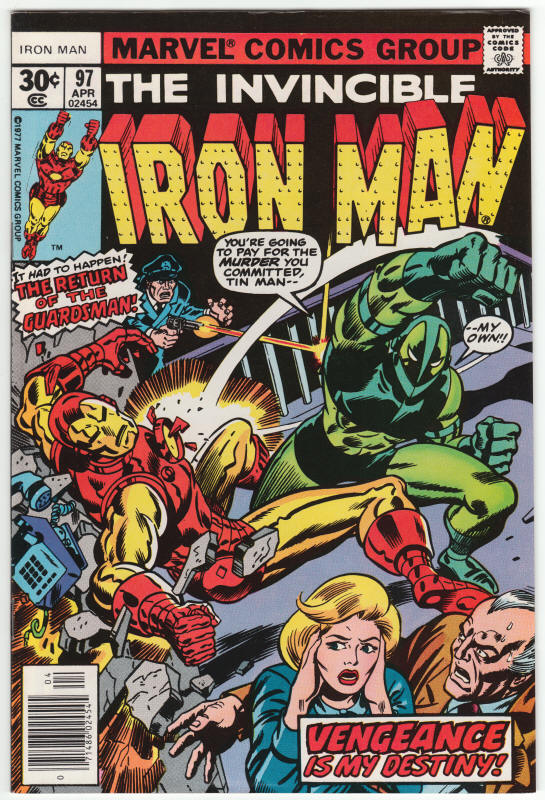 Iron Man #97 front cover